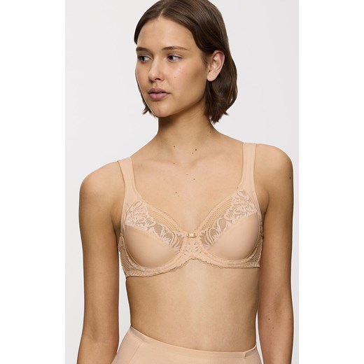 Triumph biustonosz miękki Modern Lace+Cotton W02 10213069-00EP, Kolor cielisty, Rozmiar 75C, Triumph ze sklepu Intymna w kategorii Biustonosze - zdjęcie 184959194