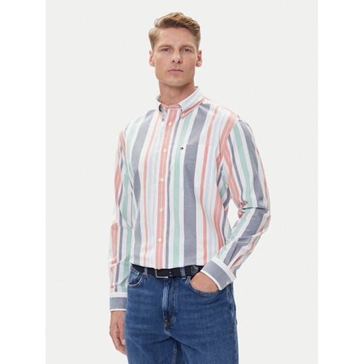 Tommy Hilfiger Koszula Oxford Regatta MW0MW39476 Kolorowy Regular Fit ze sklepu MODIVO w kategorii Koszule męskie - zdjęcie 184959320