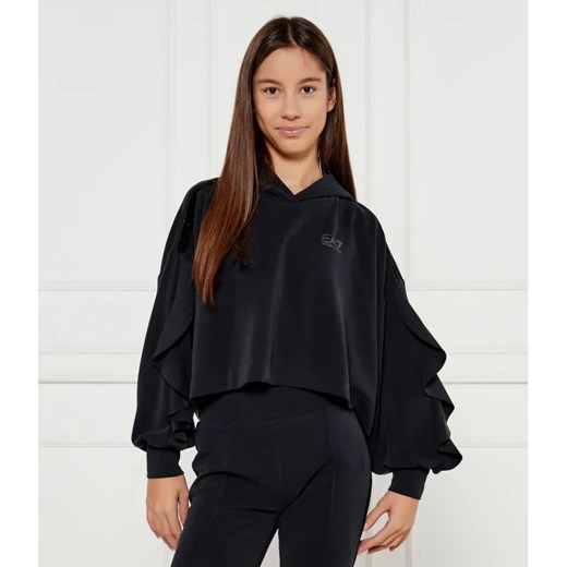 EA7 Bluza | Loose fit ze sklepu Gomez Fashion Store w kategorii Bluzy dziewczęce - zdjęcie 184959702