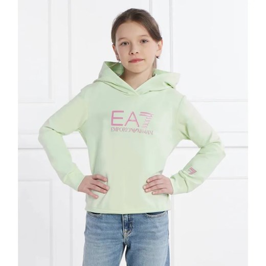 EA7 Bluza | Regular Fit ze sklepu Gomez Fashion Store w kategorii Bluzy dziewczęce - zdjęcie 184959734