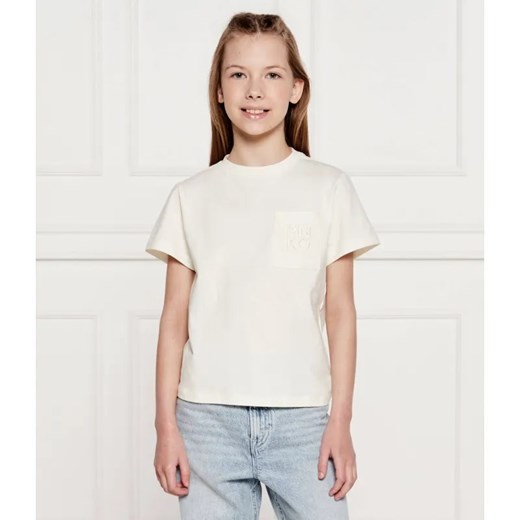 Pinko UP T-shirt | Oversize fit ze sklepu Gomez Fashion Store w kategorii Bluzki dziewczęce - zdjęcie 184959792