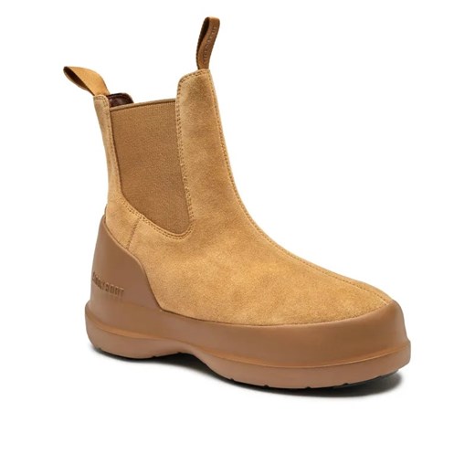 Moon Boot Skórzane sztyblety CHELSEA LUNA ze sklepu Gomez Fashion Store w kategorii Botki - zdjęcie 184959794