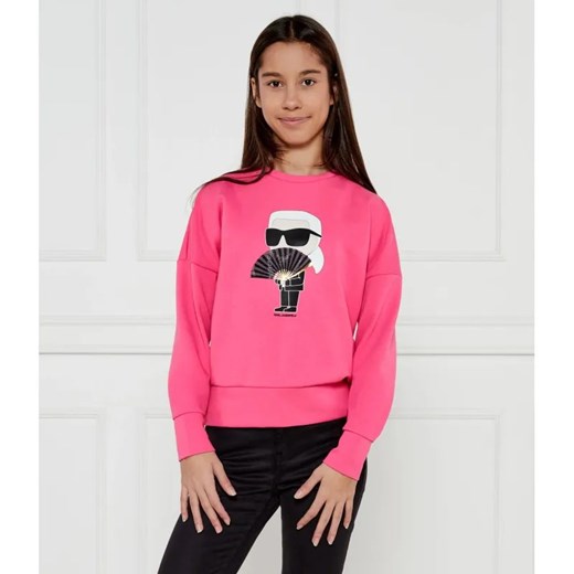 Karl Lagerfeld Kids Bluza | Loose fit ze sklepu Gomez Fashion Store w kategorii Bluzy dziewczęce - zdjęcie 184959800