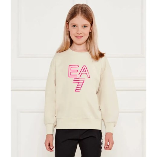 EA7 Bluza | Regular Fit ze sklepu Gomez Fashion Store w kategorii Bluzy dziewczęce - zdjęcie 184959810