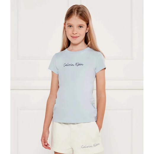 Calvin Klein Jeans T-shirt | Slim Fit ze sklepu Gomez Fashion Store w kategorii Bluzki dziewczęce - zdjęcie 184959931