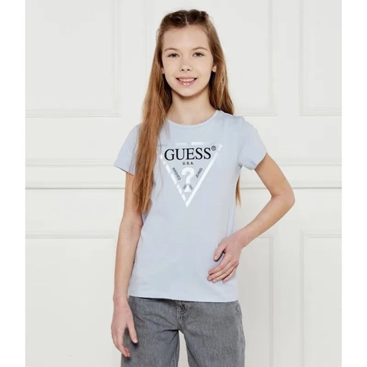 Guess T-shirt | Regular Fit ze sklepu Gomez Fashion Store w kategorii Bluzki dziewczęce - zdjęcie 184959942