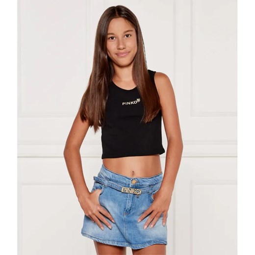Pinko UP Top | Cropped Fit ze sklepu Gomez Fashion Store w kategorii Bluzki dziewczęce - zdjęcie 184960004