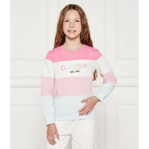 Guess Bluza | Regular Fit ze sklepu Gomez Fashion Store w kategorii Bluzy dziewczęce - zdjęcie 184960063