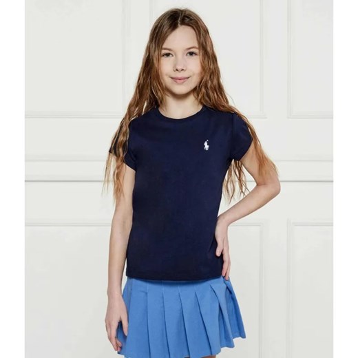 POLO RALPH LAUREN T-shirt | Regular Fit ze sklepu Gomez Fashion Store w kategorii Bluzki dziewczęce - zdjęcie 184960064