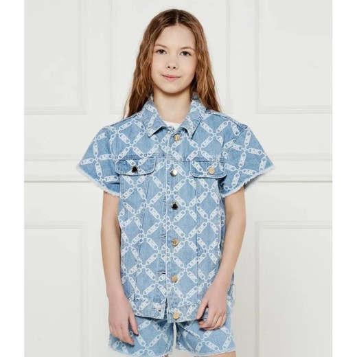 Michael Kors KIDS Kurtka jeansowa | Regular Fit ze sklepu Gomez Fashion Store w kategorii Kurtki dziewczęce - zdjęcie 184960111