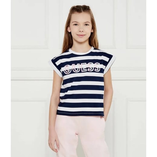 Guess T-shirt | Regular Fit ze sklepu Gomez Fashion Store w kategorii Bluzki dziewczęce - zdjęcie 184960130