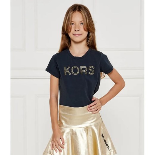 Michael Kors KIDS T-shirt | Regular Fit ze sklepu Gomez Fashion Store w kategorii Bluzki dziewczęce - zdjęcie 184960160
