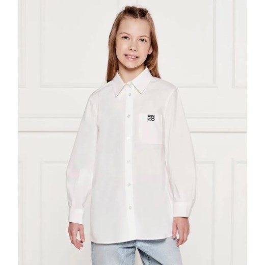 Pinko UP Koszula | Regular Fit ze sklepu Gomez Fashion Store w kategorii Koszule dziewczęce - zdjęcie 184960261