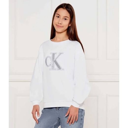 Calvin Klein Jeans Bluza | Loose fit ze sklepu Gomez Fashion Store w kategorii Bluzy dziewczęce - zdjęcie 184960323