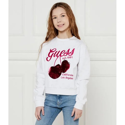 Guess Bluza | Regular Fit ze sklepu Gomez Fashion Store w kategorii Bluzki dziewczęce - zdjęcie 184960343