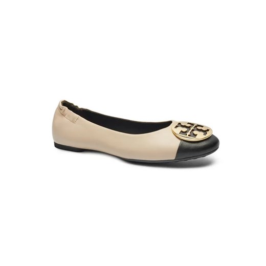 TORY BURCH Skórzane baleriny CLAIRE ze sklepu Gomez Fashion Store w kategorii Balerinki - zdjęcie 184960771