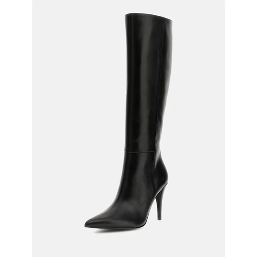 Guess Skórzane kozaki na szpilce ze sklepu Gomez Fashion Store w kategorii Kozaki damskie - zdjęcie 184960780