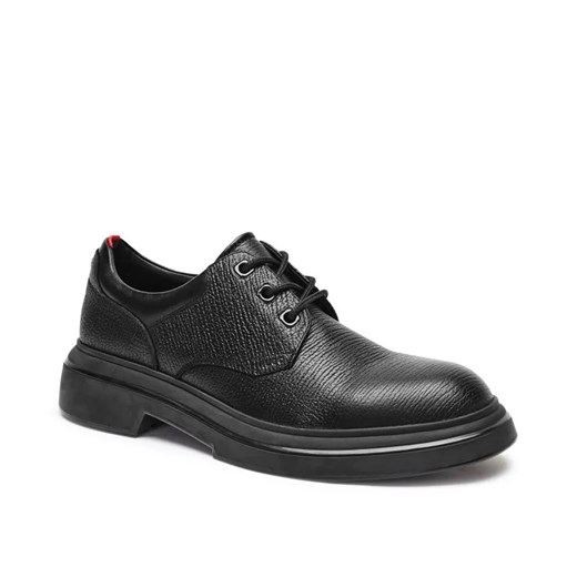 HUGO Skórzane derby Rikky ze sklepu Gomez Fashion Store w kategorii Buty eleganckie męskie - zdjęcie 184960811