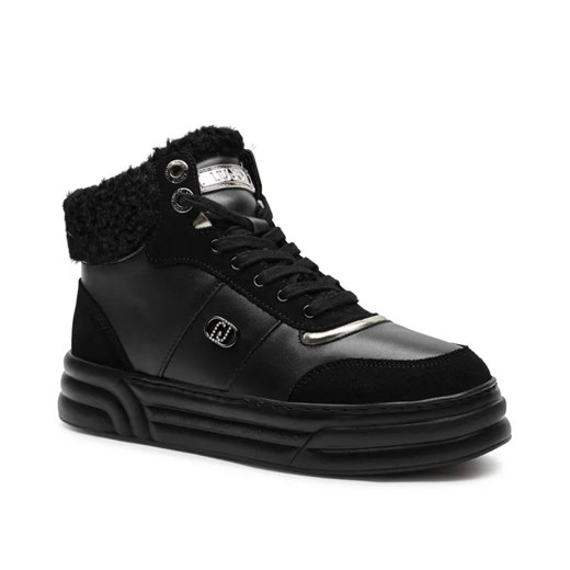 Liu Jo Skórzane sneakersy CLEO 22 ze sklepu Gomez Fashion Store w kategorii Buty sportowe damskie - zdjęcie 184960820