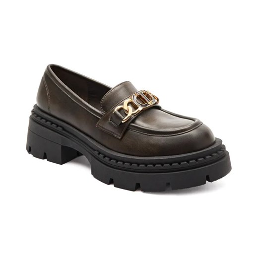 TWINSET Loafersy | z dodatkiem skóry ze sklepu Gomez Fashion Store w kategorii Półbuty damskie - zdjęcie 184960871