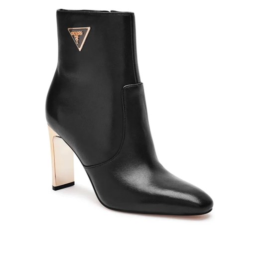 Guess Skórzane botki na słupku CAITTE ze sklepu Gomez Fashion Store w kategorii Botki - zdjęcie 184961044