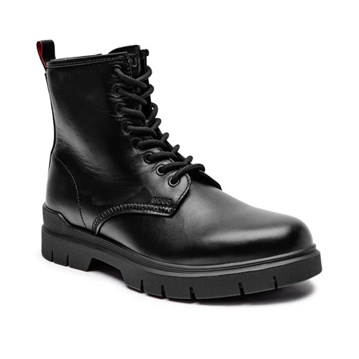 HUGO Skórzane buty wysokie Ryan ze sklepu Gomez Fashion Store w kategorii Buty zimowe męskie - zdjęcie 184961054