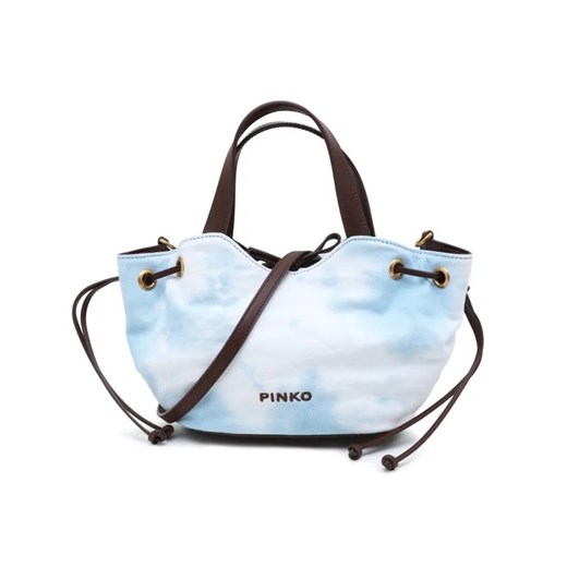 Pinko Shopperka PAGODA | z dodatkiem skóry ze sklepu Gomez Fashion Store w kategorii Torby Shopper bag - zdjęcie 184961070