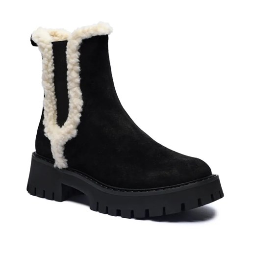 Michael Kors Skórzane sztyblety ASHER | shearling ze sklepu Gomez Fashion Store w kategorii Botki - zdjęcie 184961182