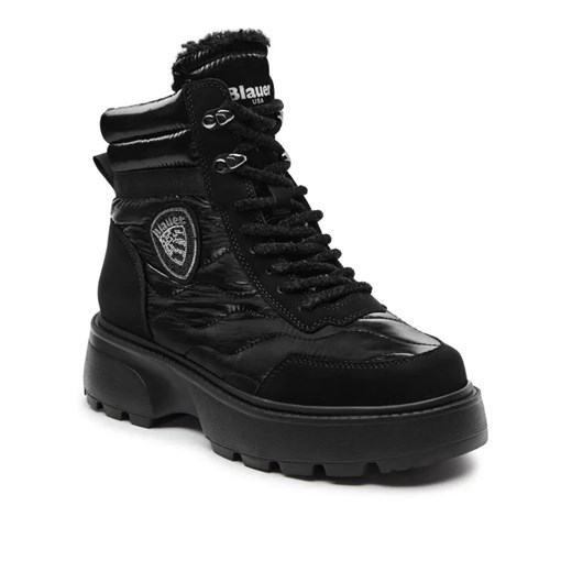 BLAUER Ocieplane trapery | z dodatkiem skóry ze sklepu Gomez Fashion Store w kategorii Workery damskie - zdjęcie 184961192