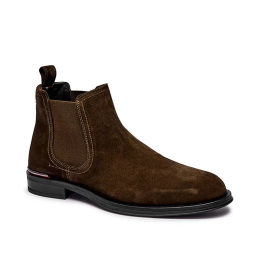 Tommy Hilfiger Skórzane sztyblety Chelsea ze sklepu Gomez Fashion Store w kategorii Buty zimowe męskie - zdjęcie 184961300