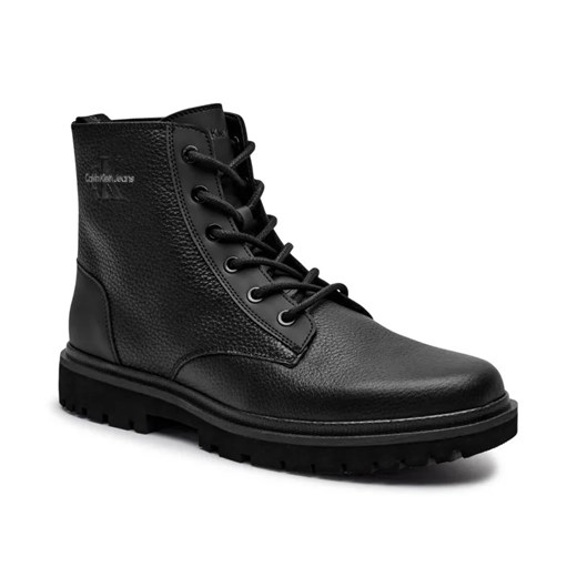 Calvin Klein Jeans Skórzane buty wysokie ze sklepu Gomez Fashion Store w kategorii Buty zimowe męskie - zdjęcie 184961344