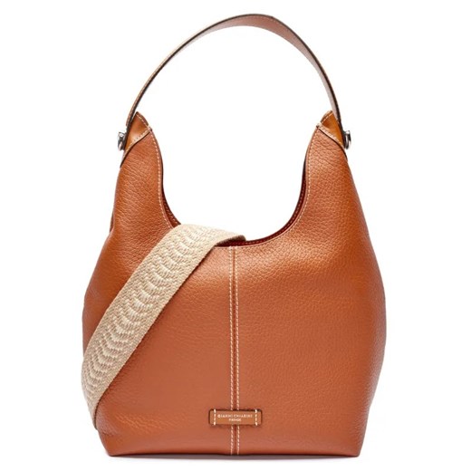 GIANNI CHIARINI Skórzane hobo Alessandra ze sklepu Gomez Fashion Store w kategorii Torebki hobo - zdjęcie 184961612