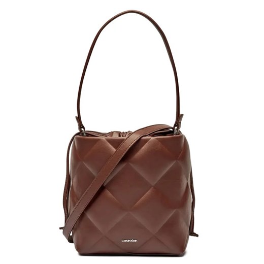 Calvin Klein Torebka na ramię + saszetka DIAMOND QUILT ze sklepu Gomez Fashion Store w kategorii Listonoszki - zdjęcie 184961702