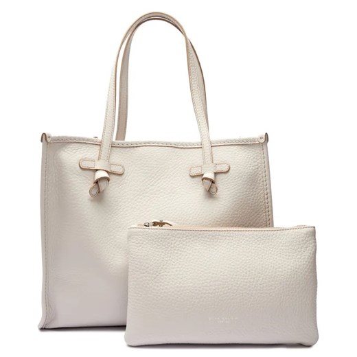 GIANNI CHIARINI Skórzana shopperka + saszetka Marcella ze sklepu Gomez Fashion Store w kategorii Torby Shopper bag - zdjęcie 184961782