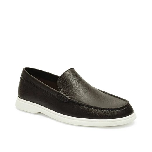 BOSS BLACK Skórzane mokasyny Sienne_Mocc_tbsf ze sklepu Gomez Fashion Store w kategorii Mokasyny męskie - zdjęcie 184961843