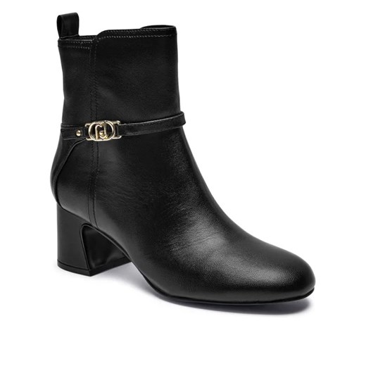 Liu Jo Skórzane botki na słupku BABI 03 ze sklepu Gomez Fashion Store w kategorii Botki - zdjęcie 184961850
