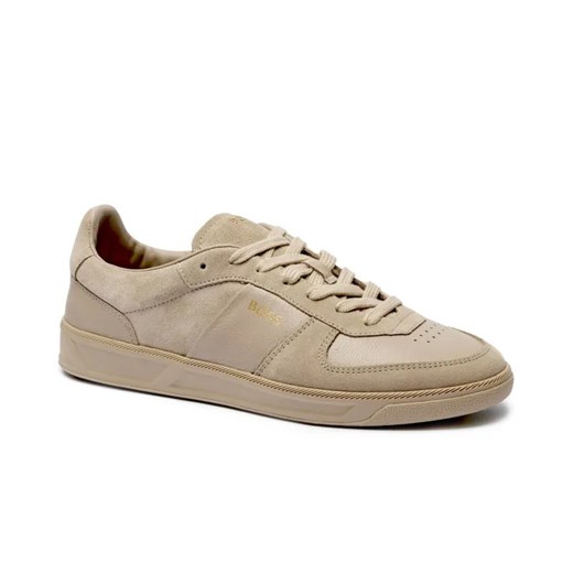 BOSS BLACK Skórzane sneakersy Brandon ze sklepu Gomez Fashion Store w kategorii Buty sportowe męskie - zdjęcie 184961862