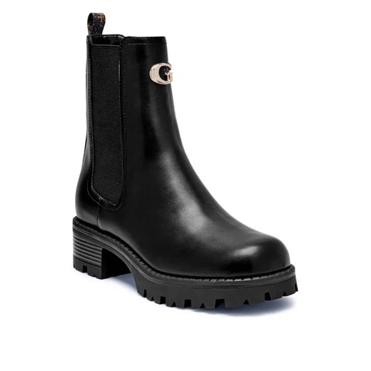 Guess Sztyblety RINNA | z dodatkiem skóry ze sklepu Gomez Fashion Store w kategorii Botki - zdjęcie 184961863