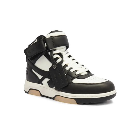 OFF-WHITE Skórzane sneakersy ze sklepu Gomez Fashion Store w kategorii Buty sportowe męskie - zdjęcie 184961870