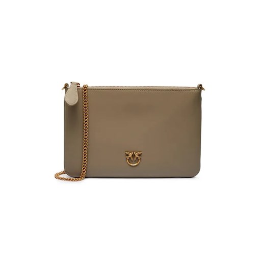 Pinko Skórzana kopertówka FLAT CLASSIC SETA ze sklepu Gomez Fashion Store w kategorii Kopertówki - zdjęcie 184961874