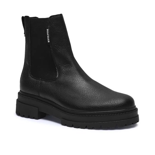 Tommy Hilfiger Skórzane sztyblety CAZIDY ze sklepu Gomez Fashion Store w kategorii Buty zimowe męskie - zdjęcie 184961882