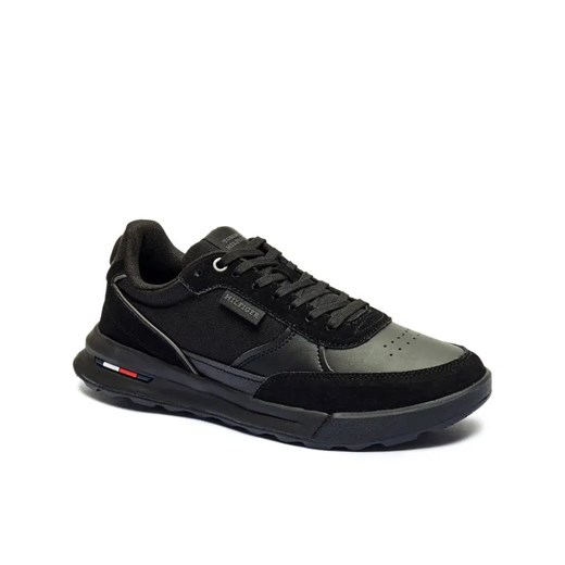 Tommy Hilfiger Sneakersy RETRO RUNNER | z dodatkiem skóry ze sklepu Gomez Fashion Store w kategorii Buty sportowe męskie - zdjęcie 184961893