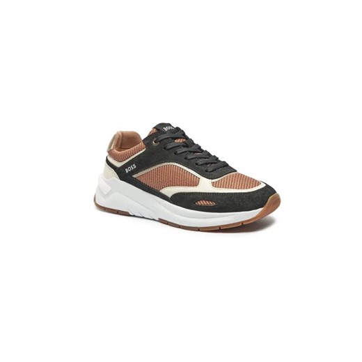 BOSS BLACK Sneakersy Skylar | z dodatkiem skóry ze sklepu Gomez Fashion Store w kategorii Buty sportowe damskie - zdjęcie 184961902