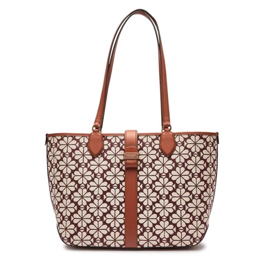 Kate Spade Shopperka Spade Flower Jacquard | z dodatkiem skóry ze sklepu Gomez Fashion Store w kategorii Torby Shopper bag - zdjęcie 184961924
