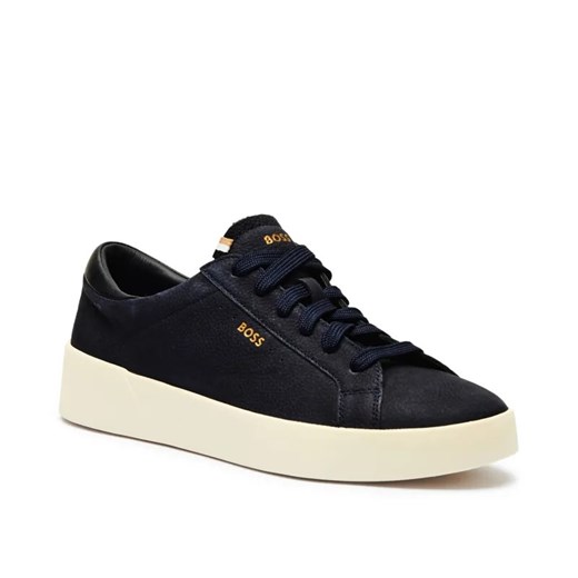 BOSS BLACK Skórzane sneakersy Belwar_Tenn_tb ze sklepu Gomez Fashion Store w kategorii Buty sportowe męskie - zdjęcie 184962041