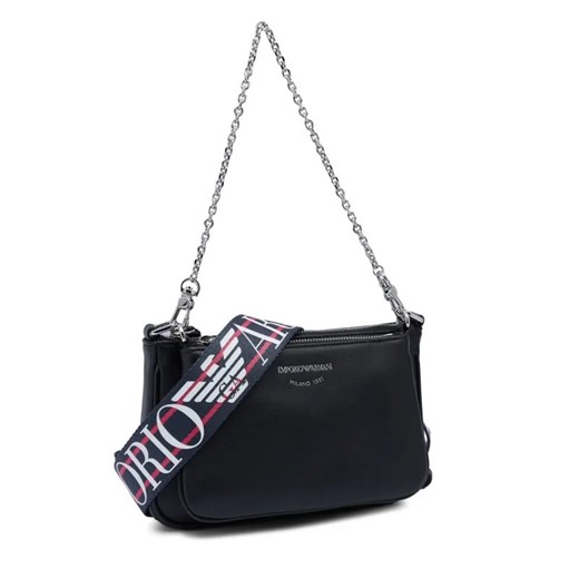 Emporio Armani Skórzana torebka na ramię + saszetka ze sklepu Gomez Fashion Store w kategorii Listonoszki - zdjęcie 184962202