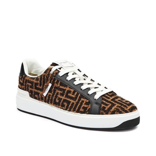 Balmain Sneakersy B-COURT | z dodatkiem skóry ze sklepu Gomez Fashion Store w kategorii Buty sportowe męskie - zdjęcie 184962252