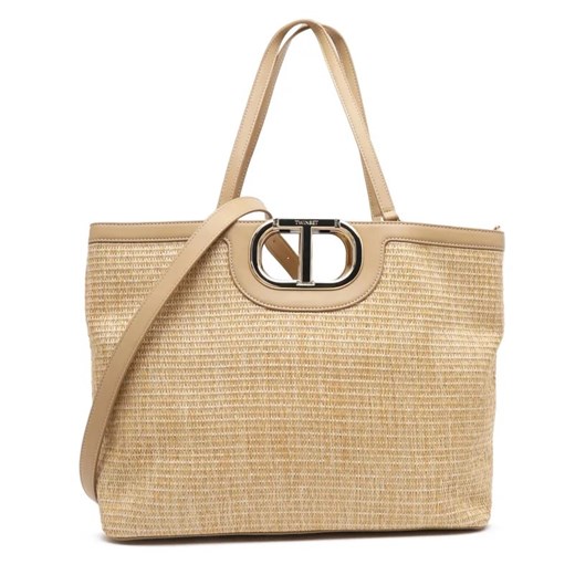 TWINSET Shopperka Lila ze sklepu Gomez Fashion Store w kategorii Torby Shopper bag - zdjęcie 184962261
