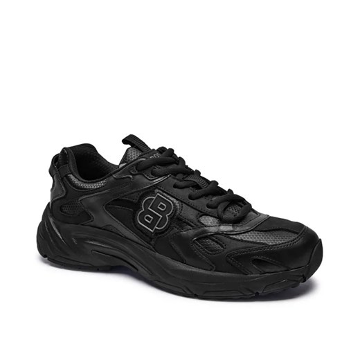 BOSS BLACK Skórzane sneakersy Levitt_Runn_BBmt ze sklepu Gomez Fashion Store w kategorii Buty sportowe męskie - zdjęcie 184962353