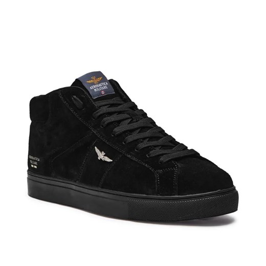 Aeronautica Militare Skórzane sneakersy STIVALETTO ze sklepu Gomez Fashion Store w kategorii Buty sportowe męskie - zdjęcie 184962400